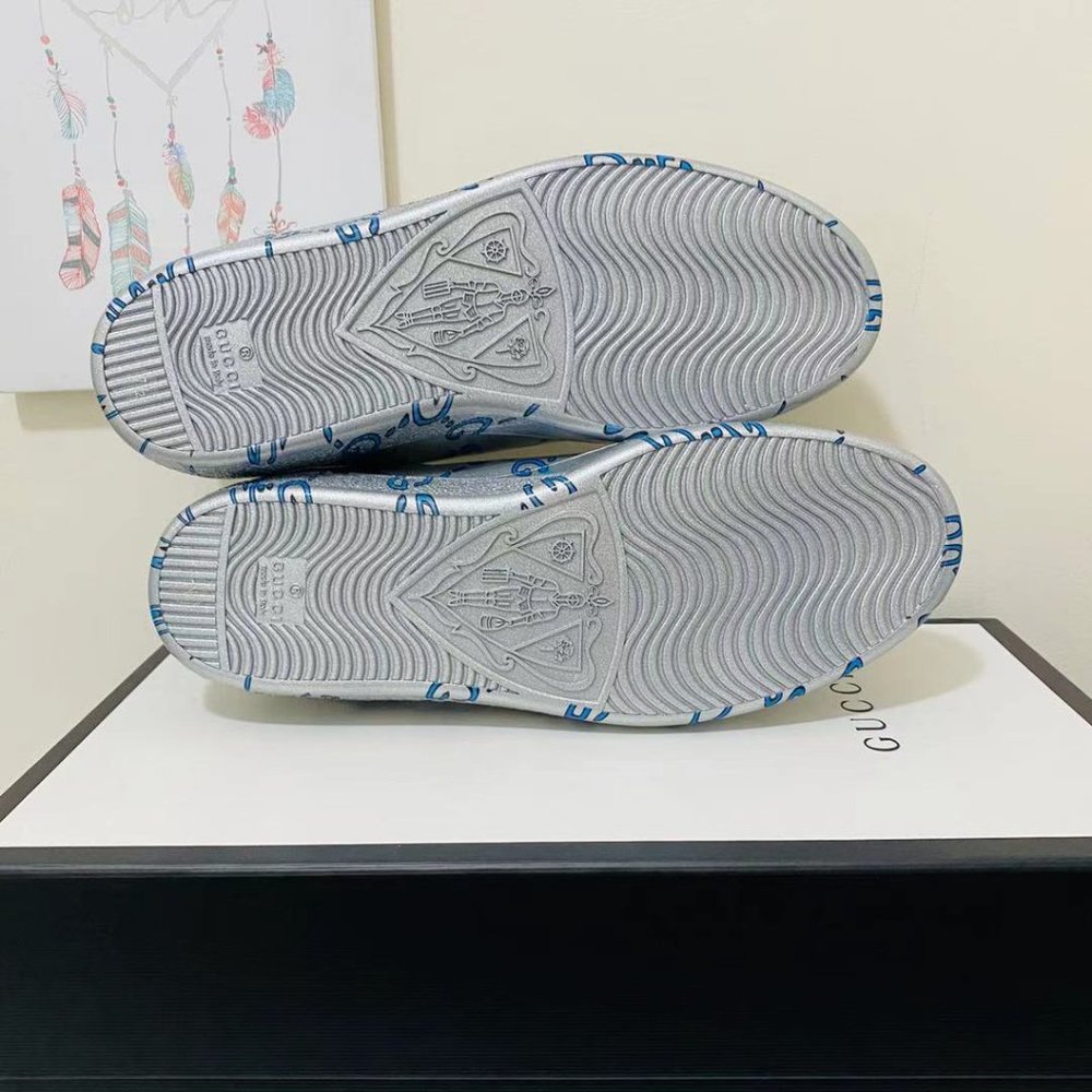 GUCCI Ace GG coated leather sneakers - Picture 8 of 8